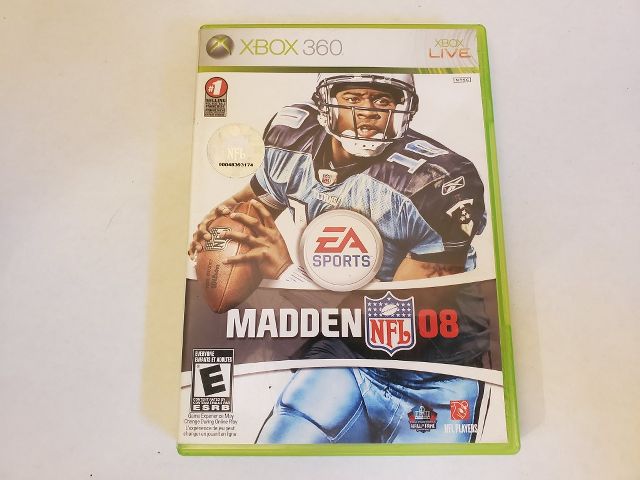 Microsoft Xbox 360 Madden 08 video game
