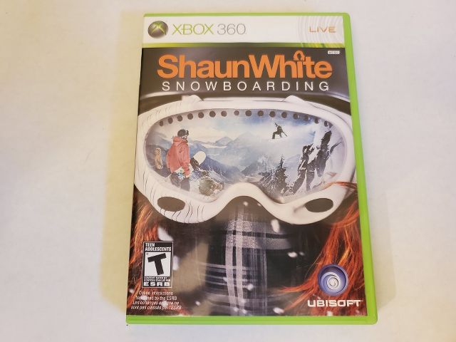 Microsoft Xbox 360 Shaun White Snowboarding video game