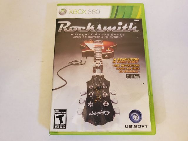 Microsoft Xbox 360 Rocksmith video game