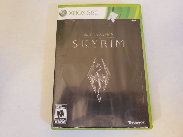 Microsoft Xbox 360 Skyrim The Elder Scrolls V video game