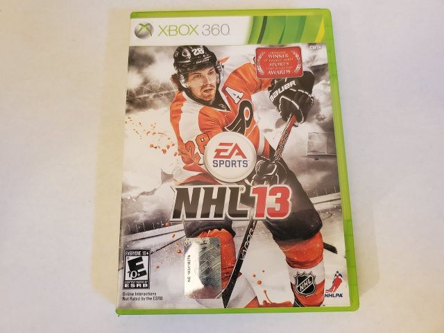 Microsoft Xbox 360 NHL 13 video game