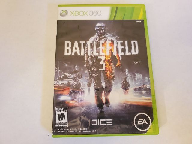 Microsoft Xbox 360 Battlefield 3 video game