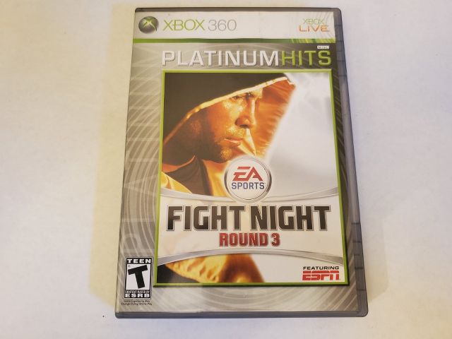 Microsoft Xbox 360 Fight Night Round 3 Platinum Hits video game