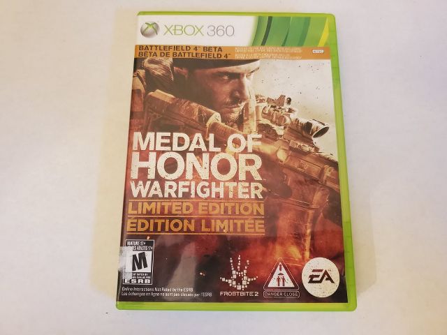 Microsoft Xbox 360 Medal of Honor Warfighter Limited Edition video game