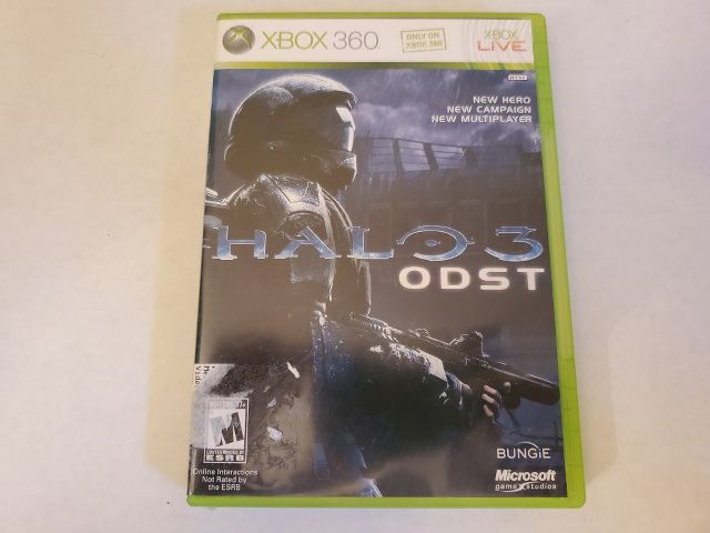 Microsoft Xbox 360 Halo 3 ODST video game