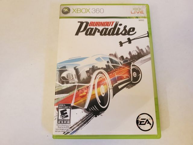 Microsoft Xbox 360 Burnout Paradise video game