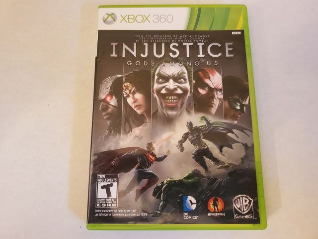 Microsoft Xbox 360 Injustice Gods Among Us video game