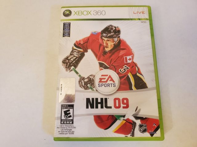 Microsoft Xbox 360 NHL 09 video game