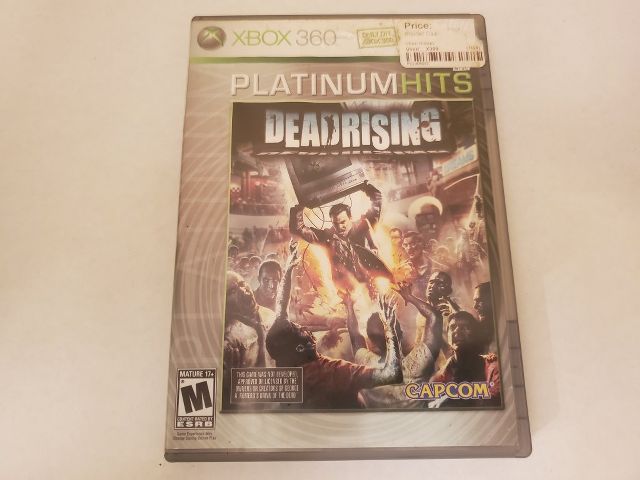 Microsoft Xbox 360 Deadrising Platinum Hits video game