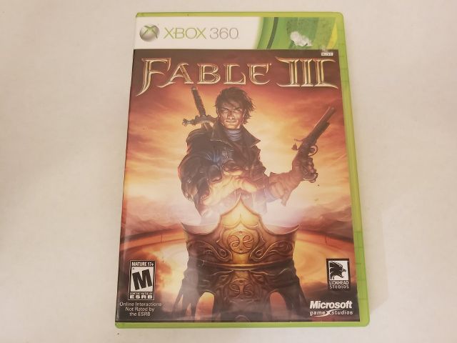 Microsoft Xbox 360 Fable III video game