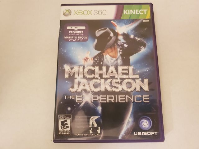 Microsoft Xbox 360 Michael Jackson The Experience video game