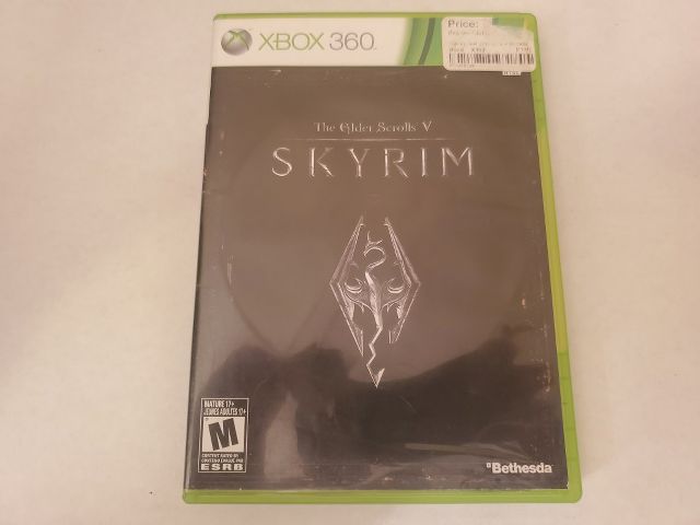 Microsoft Xbox 360 Skyrim The Elder Scrolls V video game