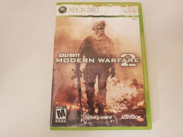 Microsoft Xbox 360 Call of Duty Modern Warfare 2 video game