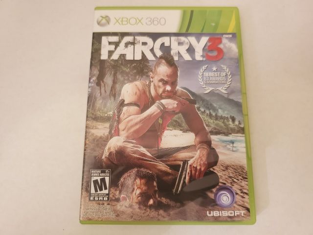 Microsoft Xbox 360 Farcry 3 video game