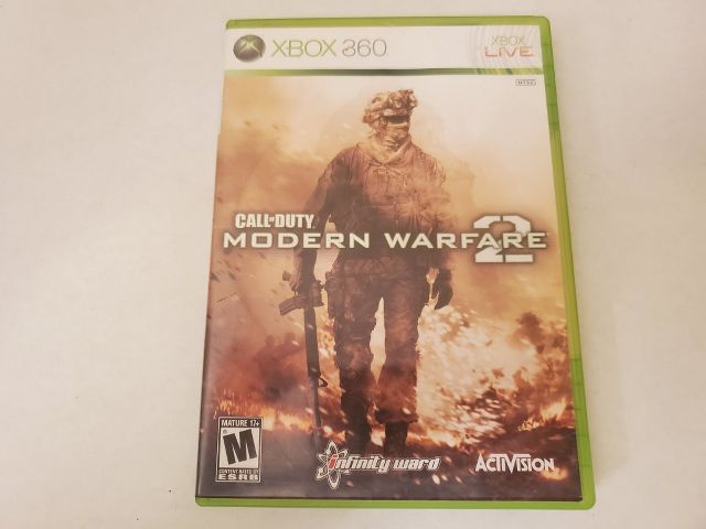 Microsoft Xbox 360 Call of Duty Modern Warfare 2 video game