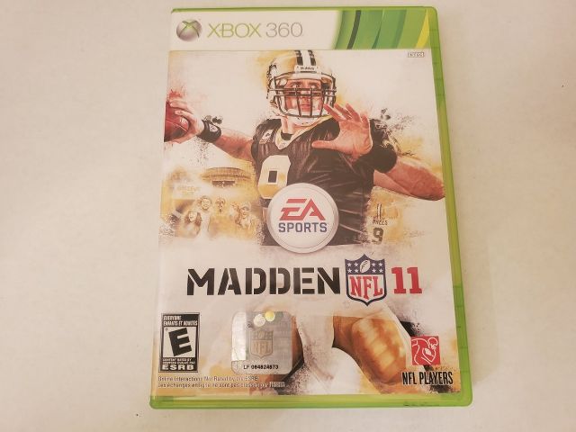 Microsoft Xbox 360 Madden 11 video game