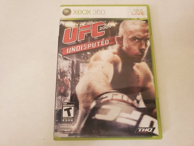 Microsoft Xbox 360 UFC 2009 Undisputed video game