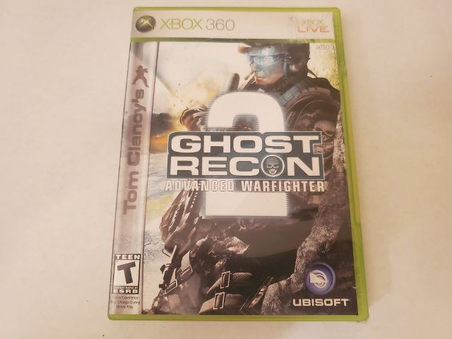 Microsoft Xbox 360 Ghost Recon 2 Advanced Warfighter video game