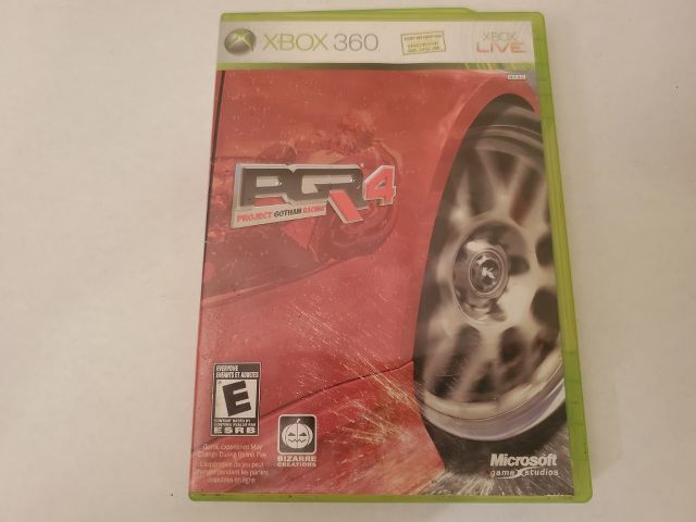 Microsoft Xbox 360 Project Gotham Racing 4 video game