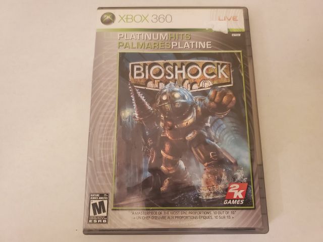 Microsoft Xbox 360 Bioshock Platinum Hits video game