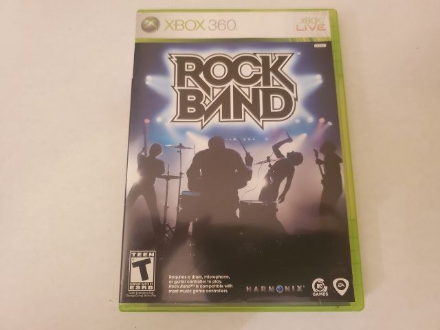 Microsoft Xbox 360 Rock Band video game