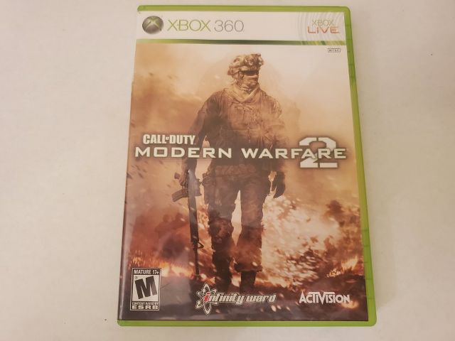 Microsoft Xbox 360 Call of Duty Modern Warfare 2 video game