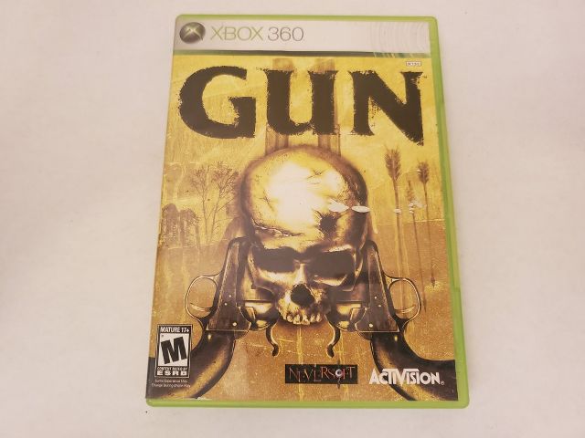 Microsoft Xbox 360 GUN video game