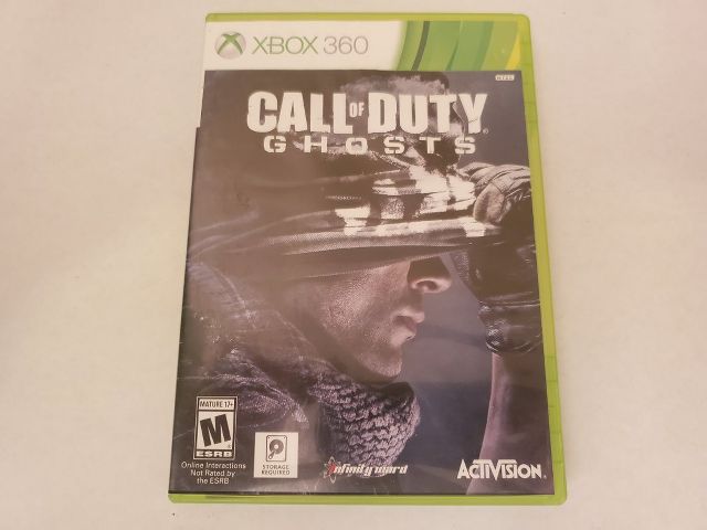 Microsoft Xbox 360 Call of Duty Ghosts video game