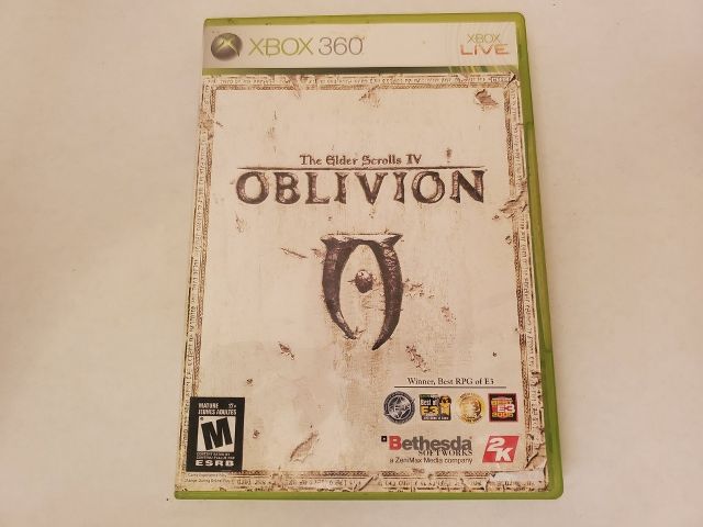 Microsoft Xbox 360 The Elder Scrolls IV Oblivion video game