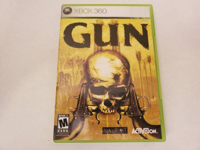 Microsoft Xbox 360 GUN video game