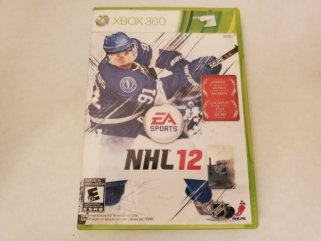 Microsoft Xbox 360 NHL 12 video game