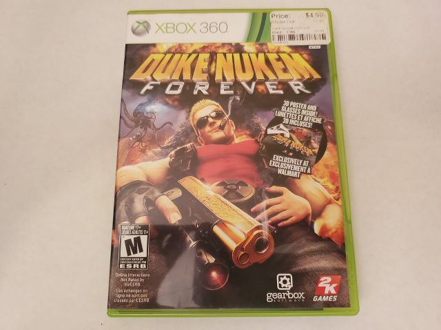 Microsoft Xbox 360 Duke Nukem Forever video game