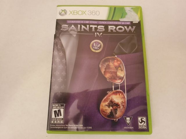 Microsoft Xbox 360 Saints Row IV video game