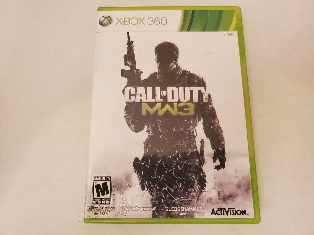 Microsoft Xbox 360 Call of Duty MW3 video game