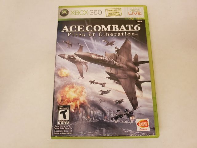 Microsoft Xbox 360 Ace Combat 6 Fires of Liberation video game