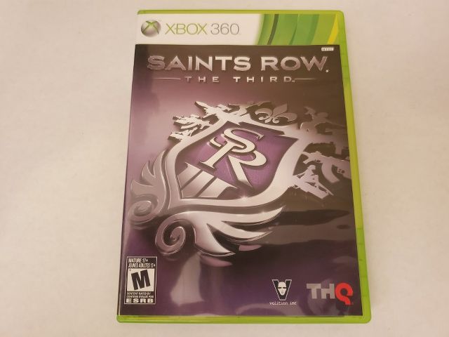 Microsoft Xbox 360 Saints Row The Third video game