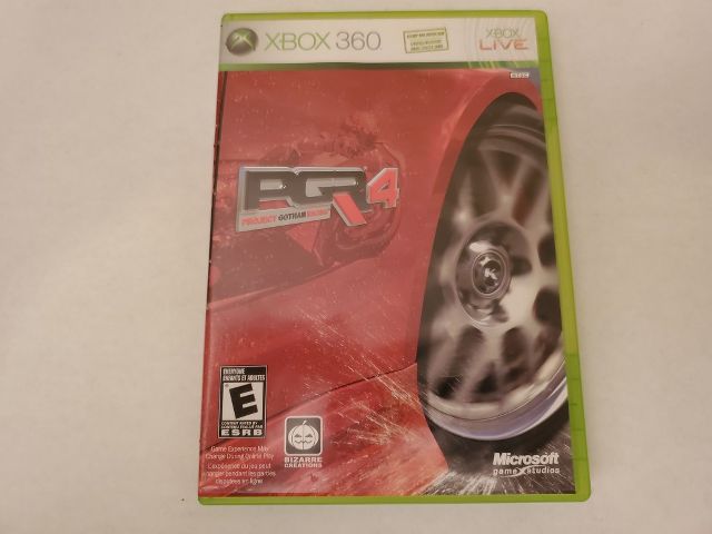 Microsoft Xbox 360 Project Gotham Racing 4 video game