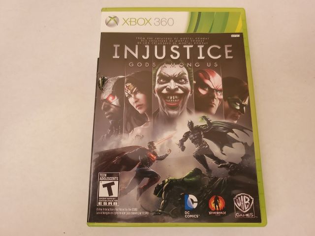 Microsoft Xbox 360 Injustice Gods Among Us video game
