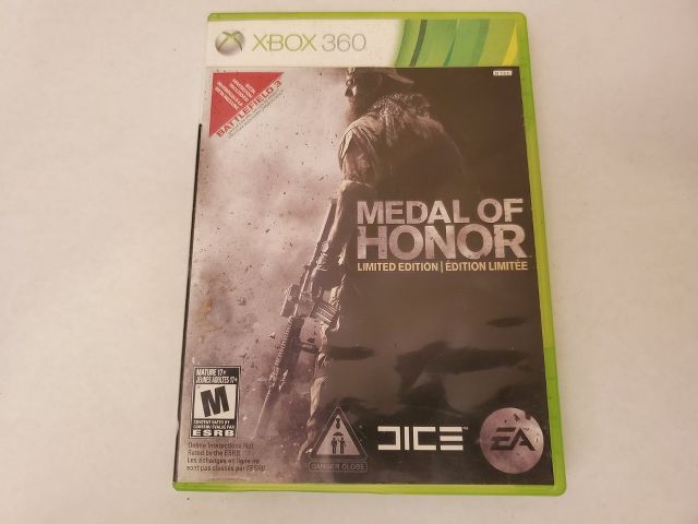 Microsoft Xbox 360 Medal of Honor Limited Edition video game