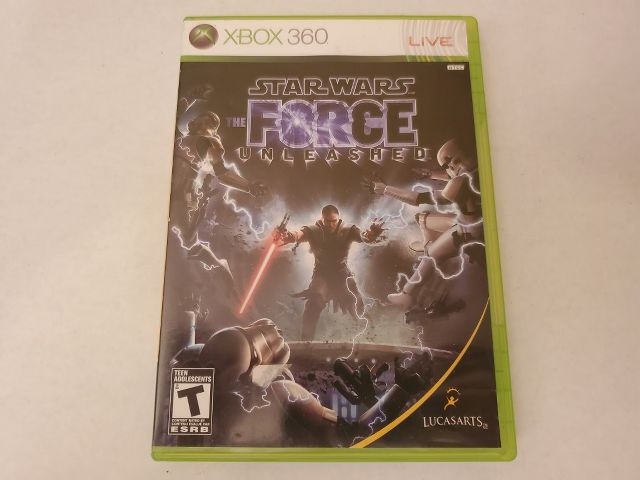Microsoft Xbox 360 Star Wars The Force Unleashed video game