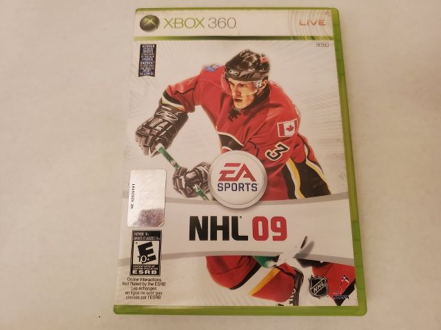 Microsoft Xbox 360 NHL 09 video game