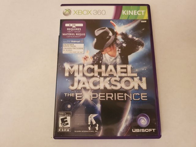 Microsoft Xbox 360 Michael Jackson The Experience video game