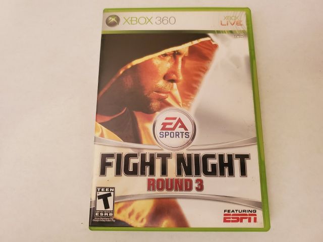 Microsoft Xbox 360 Fight Night Round 3 video game