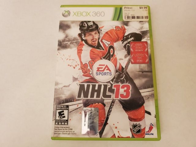 Microsoft Xbox 360 NHL 13 video game