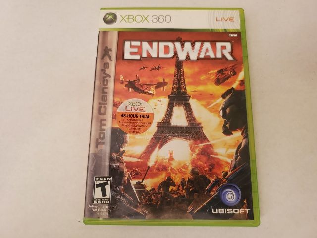 Microsoft Xbox 360 Endwar video game
