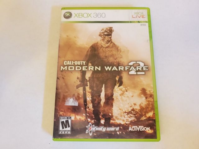 Microsoft Xbox 360 Call of Duty Modern Warfare 2 video game