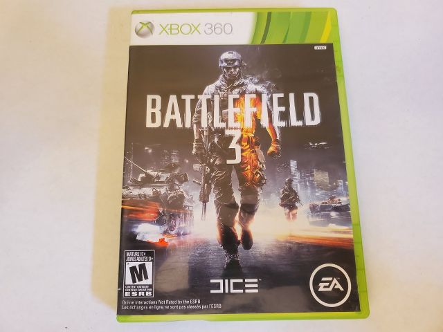 Microsoft Xbox 360 Battlefield 3 video game
