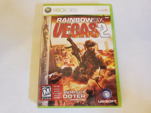 Microsoft Xbox 360 Rainbow Six Vegas 2 video game