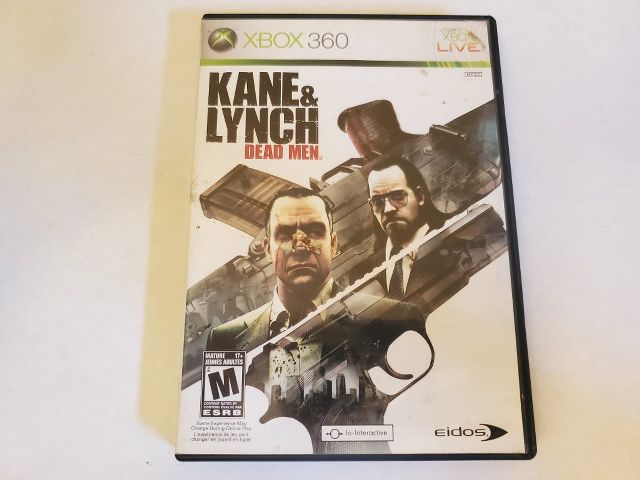 Microsoft Xbox 360 Kane & Lynch Dead Men video game