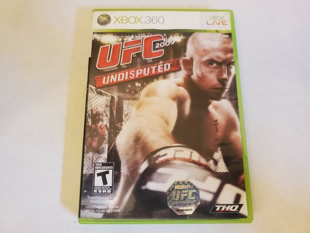 Microsoft Xbox 360 UFC 2009 Undisputed video game